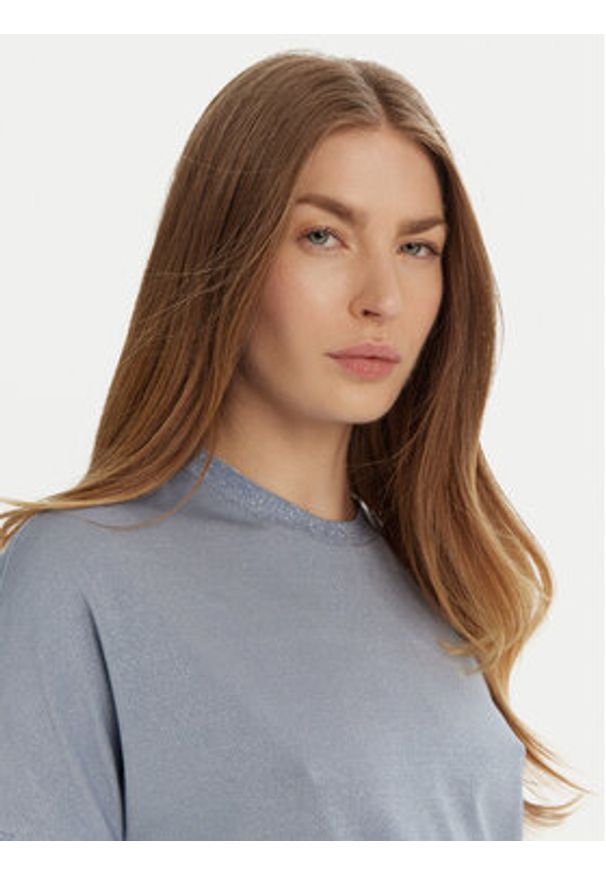 Marella Sukienka codzienna Semele 2513621041 Niebieski. Okazja: na co dzień. Kolor: niebieski. Materiał: wiskoza. Typ sukienki: proste. Styl: casual