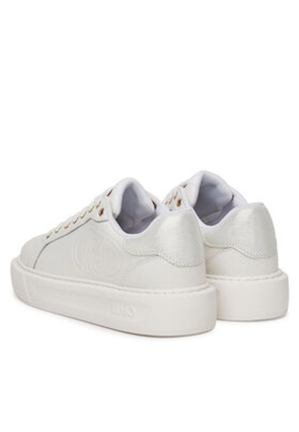 Liu Jo Sneakersy Kylie 32 BA5007 PX179 Biały. Kolor: biały. Materiał: skóra