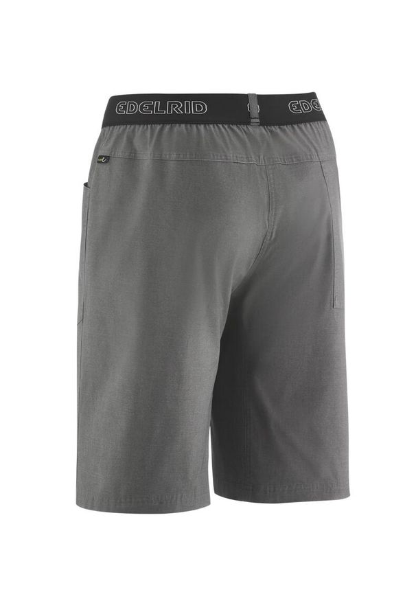 EDELRID - Spodenki wspinaczkowe Edelrid Me Legacy Shorts IV grafitowe L. Kolor: szary. Sport: turystyka piesza