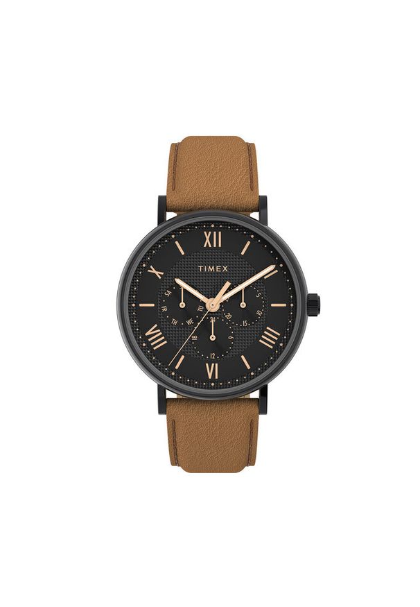 Zegarek Timex. Kolor: brązowy