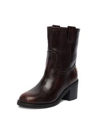 U.S. Polo Assn. Botki EO-KATIA001W/EY1 Brązowy. Kolor: brązowy. Materiał: materiał #9