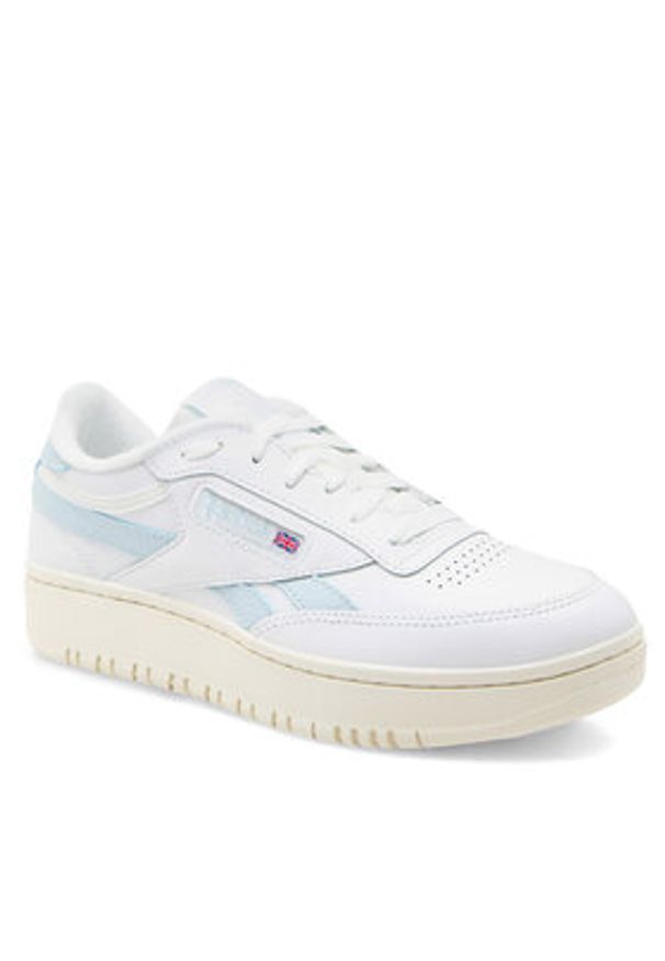Reebok Sneakersy Club C Double Revenge 100033102 Biały. Kolor: biały. Materiał: skóra. Model: Reebok Club
