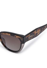 Furla Okulary przeciwsłoneczne Sunglasses Sfu779 WD00107-BX1892-HAO00-4401 Brązowy. Kolor: brązowy