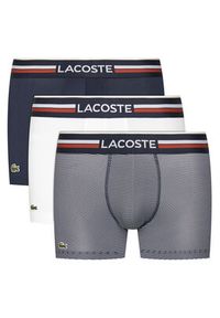 Lacoste Komplet 3 par bokserek 5H2262 Granatowy. Kolor: niebieski. Materiał: syntetyk #9