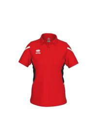 ERREA - Damski jersey Errea Carmen. Typ kołnierza: typu carmen. Kolor: czerwony, wielokolorowy, czarny. Materiał: jersey. Sport: kolarstwo #1