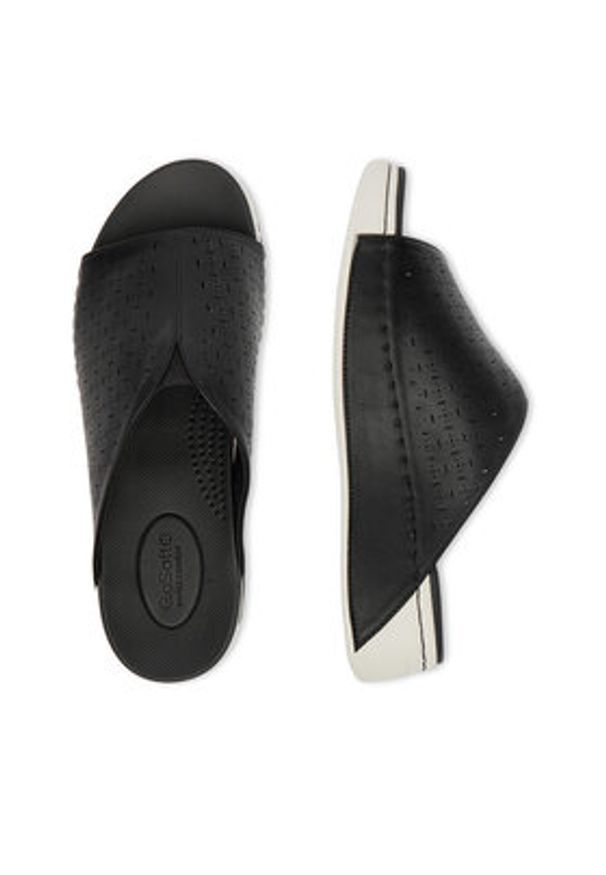 Go Soft Klapki CEO-R26SS02248 Czarny. Kolor: czarny. Materiał: skóra