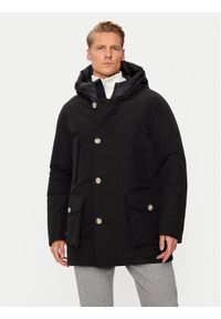 Woolrich Parka Arctic CFWOOU0483MRUT0001 Czarny Regular Fit. Kolor: czarny. Materiał: syntetyk, bawełna