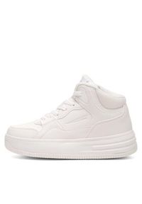 Sprandi Sneakersy BEAT MID WP40-22755C Biały. Kolor: biały. Materiał: materiał