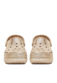 Crocs Klapki BAYA PLATFORM CLOG 208459-212 Złoty. Kolor: złoty. Obcas: na platformie #6