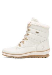 Remonte Botki R8480-80 Biały. Kolor: biały. Materiał: skóra #6