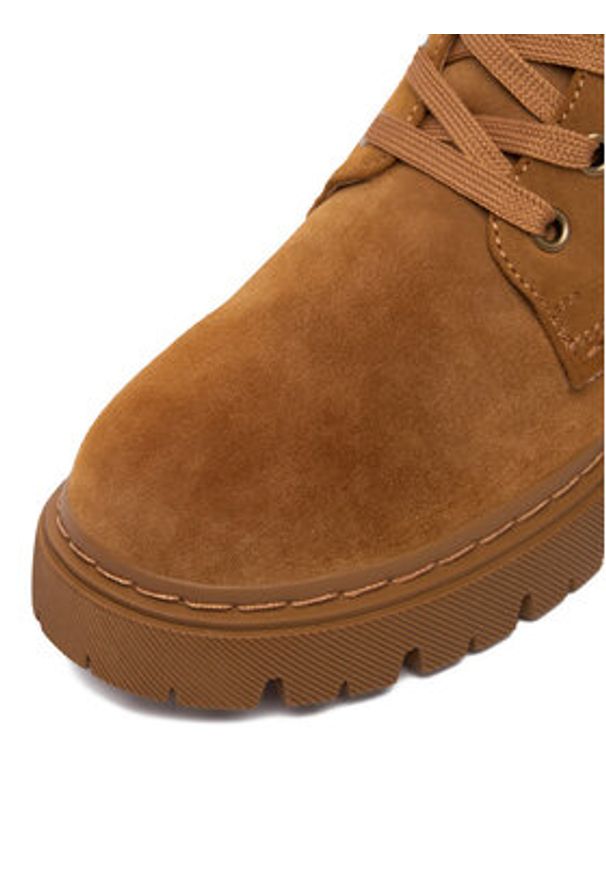 Jenny Fairy Trzewiki WS5899-04 Brązowy. Kolor: brązowy. Materiał: skóra