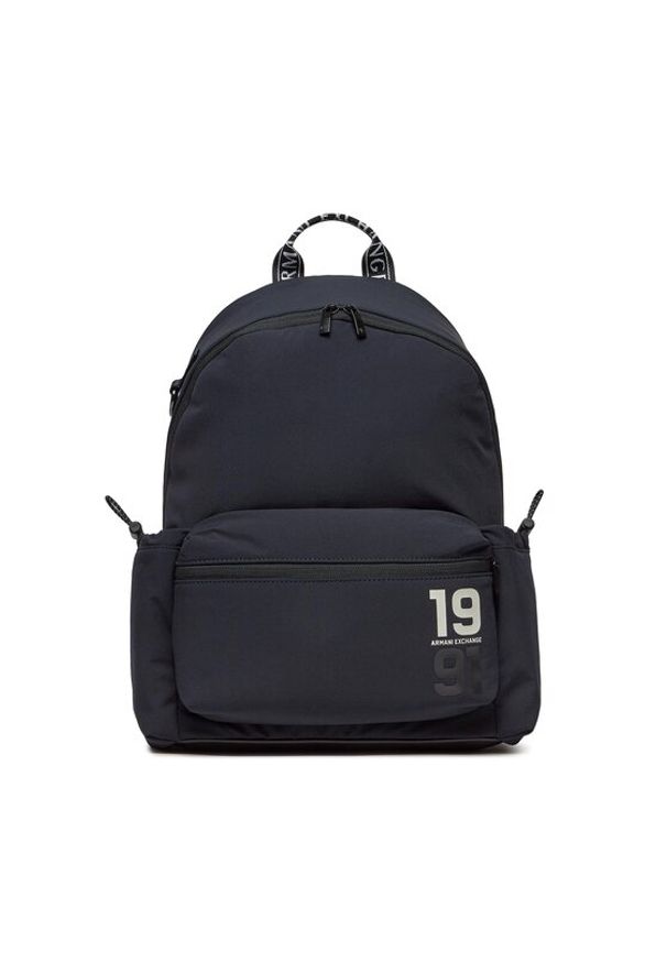 Armani Exchange Plecak 952618 4R832 00035 Granatowy. Kolor: niebieski. Materiał: materiał