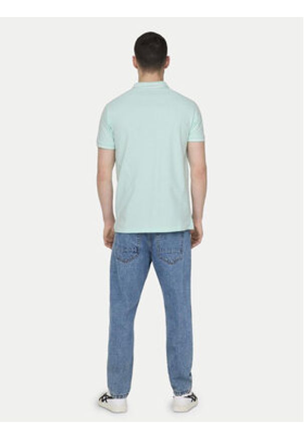 Only & Sons Polo Fletcher 22024827 Zielony Regular Fit. Typ kołnierza: polo. Kolor: zielony. Materiał: bawełna