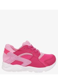 Casu - Różowe buty sportowe sznurowane casu l175-4. Kolor: różowy #2