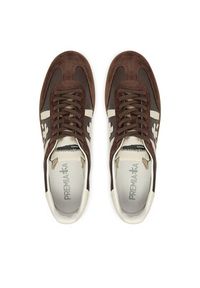 Premiata Sneakersy Bonnie Var 7670 Brązowy. Kolor: brązowy. Materiał: zamsz, skóra #2