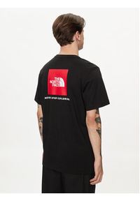 The North Face T-Shirt Redbox NF0A87NP Czarny Regular Fit. Kolor: czarny. Materiał: bawełna