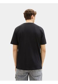 Tom Tailor Denim T-Shirt 1037655 Czarny Basic Fit. Kolor: czarny. Materiał: bawełna #3