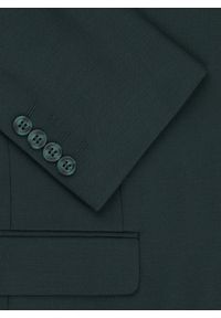 Pako Lorente - PAKO LORENTE – Gładka marynarka garniturowa w kolorze zielonym. Kolor: zielony. Materiał: poliester, wiskoza, elastan. Wzór: gładki #3