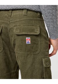 Wrangler - MESKIE SPODNIE WRANGLER CJ LOOSE CARGO IVY GREEN 112371050 #4