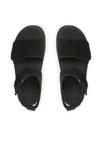 Ugg Sandały W Goldenstar Sandals 1136783 Czarny. Kolor: czarny. Materiał: skóra, zamsz