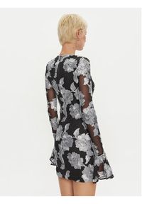 ROTATE Sukienka koktajlowa Rositana 1130391206 Czarny Slim Fit. Kolor: czarny. Materiał: syntetyk. Styl: wizytowy #4