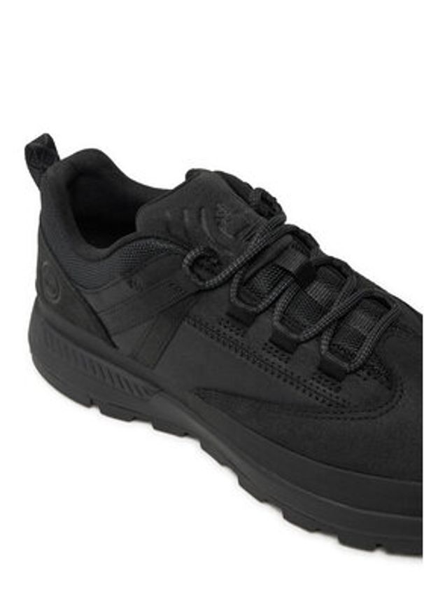 Timberland Sneakersy Euro Trekker Low F/L TB0A67KM0151 Czarny. Kolor: czarny. Materiał: nubuk, skóra