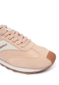 Karl Lagerfeld - KARL LAGERFELD Sneakersy Sonar KL65426A Różowy. Kolor: różowy. Materiał: zamsz, skóra #5