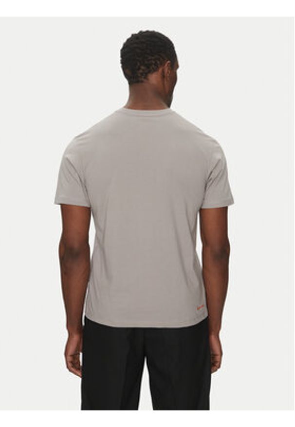 Save The Duck T-Shirt DT1194M BESY20 Szary Regular Fit. Kolor: szary. Materiał: bawełna