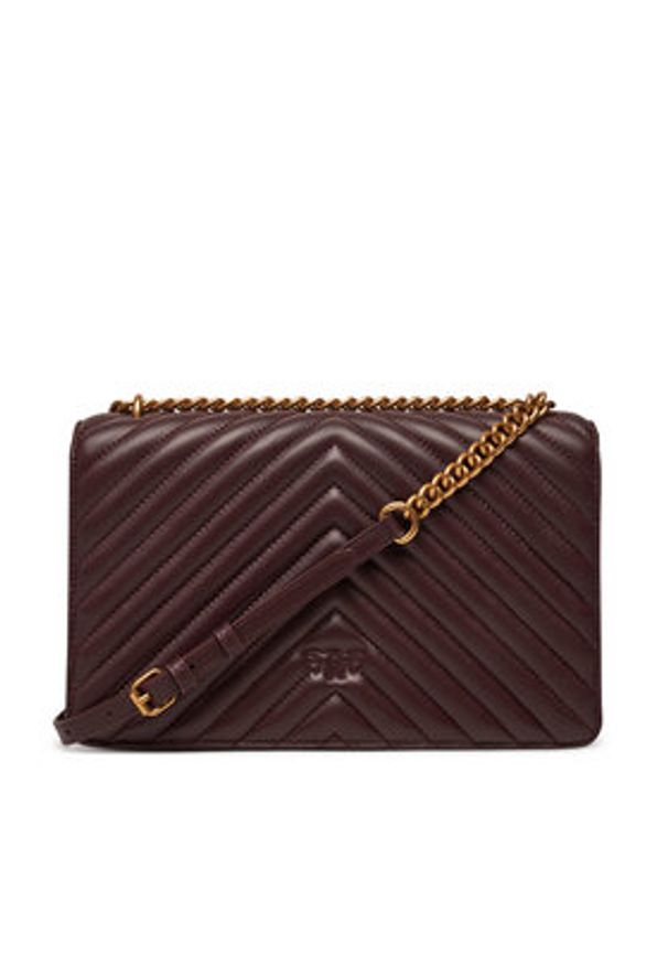 Pinko - PINKO Torebka Love One Classic Dc PE 24 PLTT 100941 A0GK Fioletowy. Kolor: fioletowy. Materiał: skórzane