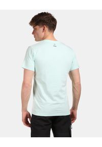 Męski bawełniany t-shirt Kilpi DISCOVER-M. Kolor: zielony. Materiał: bawełna. Sport: turystyka piesza #2