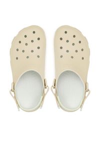 Crocs Klapki Classic Turbo Clog 211287 Beżowy. Kolor: beżowy
