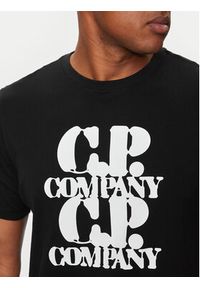C.P. Company T-Shirt 16CMTS137A005100W Czarny Regular Fit. Kolor: czarny. Materiał: bawełna