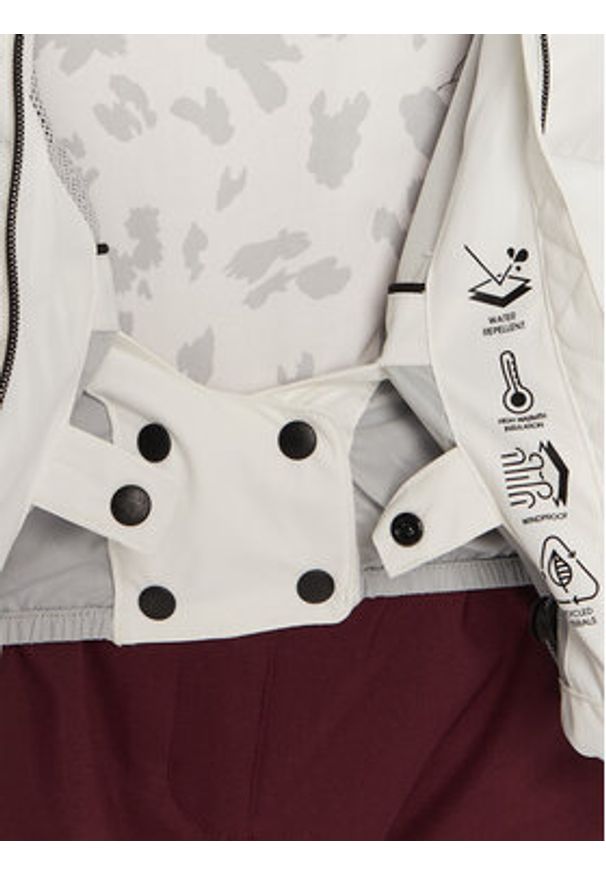 Dare2B Kurtka narciarska Glacial DWP602 Biały Regular Fit. Kolor: biały. Materiał: syntetyk. Sport: narciarstwo