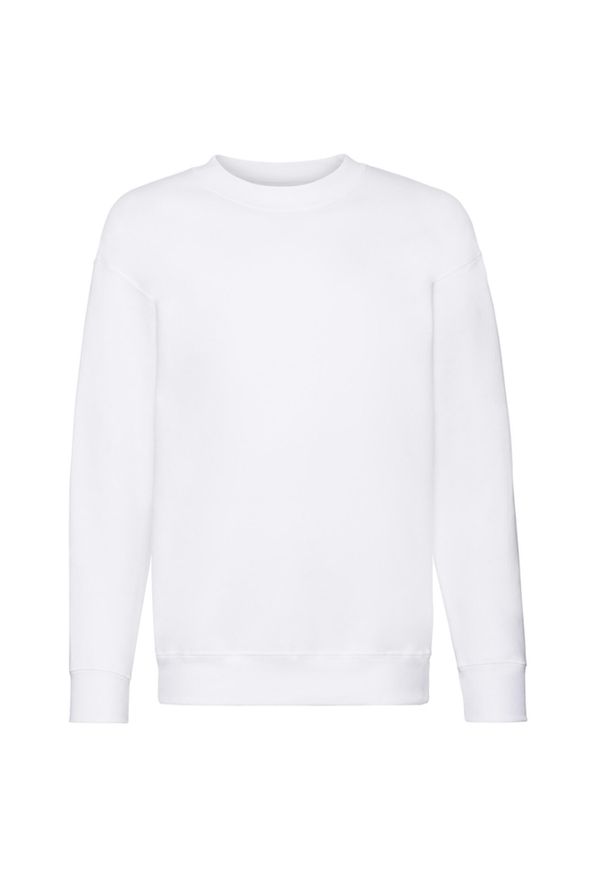 FRUIT OF THE LOOM - Bluza Dziecięca Premium. Kolor: biały
