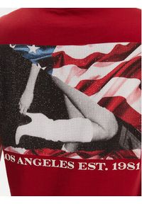 Guess T-Shirt W5RI04 I3Z14 Czerwony Regular Fit. Kolor: czerwony. Materiał: bawełna #5