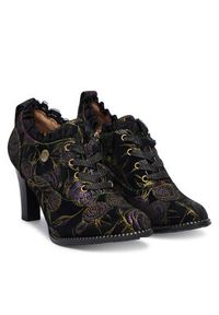 Laura Vita Półbuty Alcbaneo 14 Czarny. Kolor: czarny. Materiał: nubuk, skóra #5