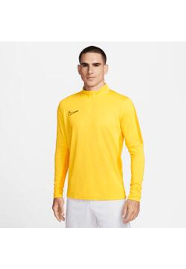Bluza treningowa męska Nike Academy 23 Dril Top. Kolor: żółty, wielokolorowy. Sport: piłka nożna