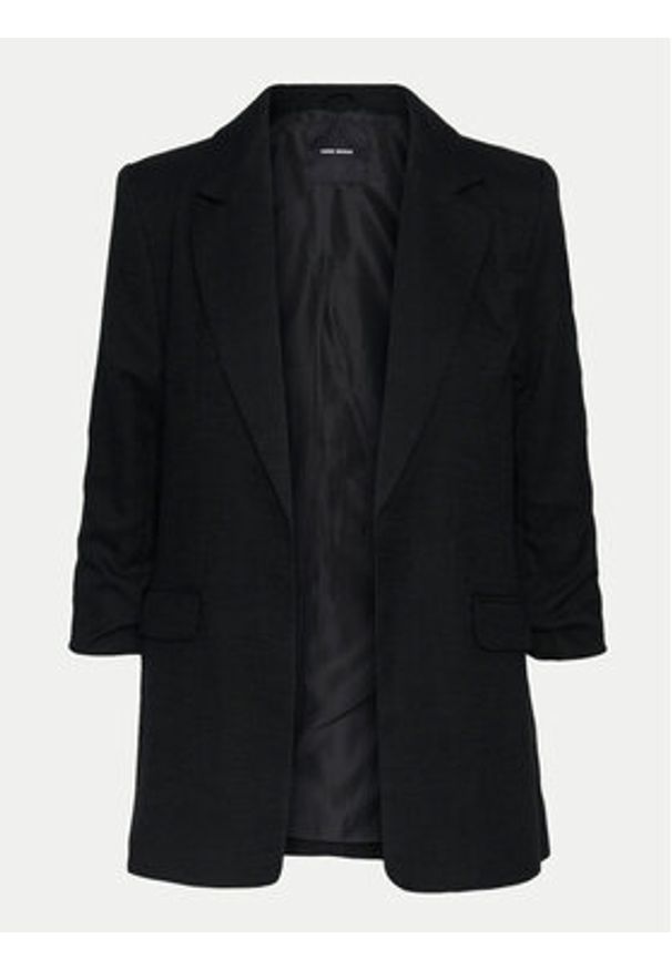 Vero Moda Marynarka Frida 10306404 Czarny Regular Fit. Kolor: czarny. Materiał: syntetyk, wiskoza