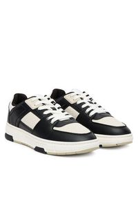 Hugo - HUGO Sneakersy Yarrow 50548544 Szary. Kolor: szary. Materiał: skóra