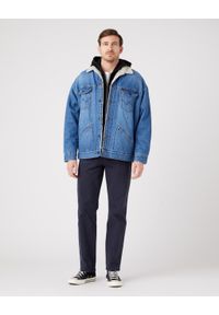 Wrangler - WRANGLER TEXAS MĘSKIE SPODNIE JEANSOWE DARK NAVY W12193XAE 112319293
