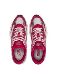 Karl Lagerfeld - KARL LAGERFELD Sneakersy KL65624 Czerwony. Kolor: czerwony. Materiał: materiał #6