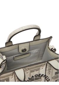Karl Lagerfeld - KARL LAGERFELD Torebka B2W30282 Szary. Kolor: szary. Materiał: skórzane #3