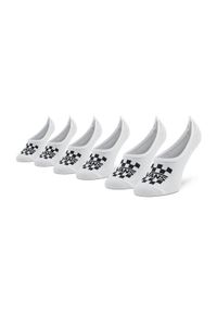 Vans Zestaw 3 par stopek męskich Classic Canoodle VN0A7S9BWHT1 Biały. Kolor: biały. Materiał: materiał