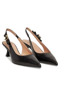 Love Moschino - LOVE MOSCHINO Czółenka JA10155G0MIE0000 Czarny. Kolor: czarny. Materiał: skóra #3