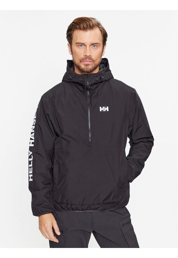 Helly Hansen Kurtka anorak Ervik Ins 53985 Czarny Regular Fit. Kolor: czarny. Materiał: syntetyk