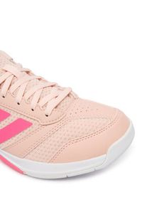 Adidas - adidas Buty do biegania Ligra 8 W JR7119 Pomarańczowy. Kolor: pomarańczowy. Materiał: materiał #2