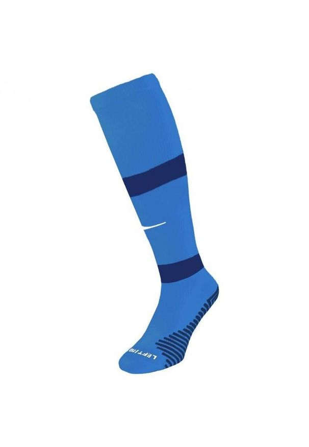 Nike - Męskie Skarpety Piłkarskie MatchFit. Kolor: niebieski. Sport: piłka nożna