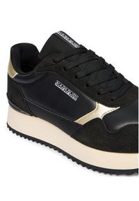 Napapijri Sneakersy Astra NP0A892V Czarny. Kolor: czarny. Materiał: skóra, zamsz #6