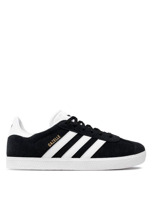 Adidas - adidas Sneakersy Gazelle J BB2502 Czarny. Kolor: czarny. Materiał: zamsz, skóra. Model: Adidas Gazelle