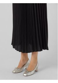 Vero Moda Spódnica plisowana 10303169 Czarny Regular Fit. Kolor: czarny. Materiał: syntetyk #4
